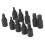 10-Piece Broken Screw Extractor Set 1/8-13/32in 10