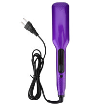 Hair Volumizing Crimper Styling Tool For Women - Titanium Ceramic Plates With Adjustable Temperature Gears Rotatable Power Line Anti Scald Easy To Use