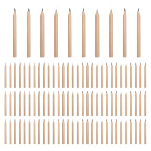 100Pcs 3.5Inch Wood Pencil, Beginner Writing Pencil,Students Sketch Pencil Stationery,Hexangular B