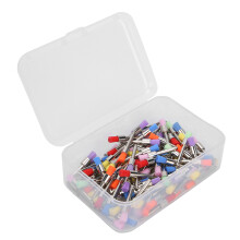 100 Stück Flachpolierer Zahnprothesen-Reinigungsset, Edelstahl & Nylon