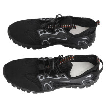 Schnelltrocknende Wassersportschuhe für Herren, Mesh-Sneaker, Schwarz, Größe 41