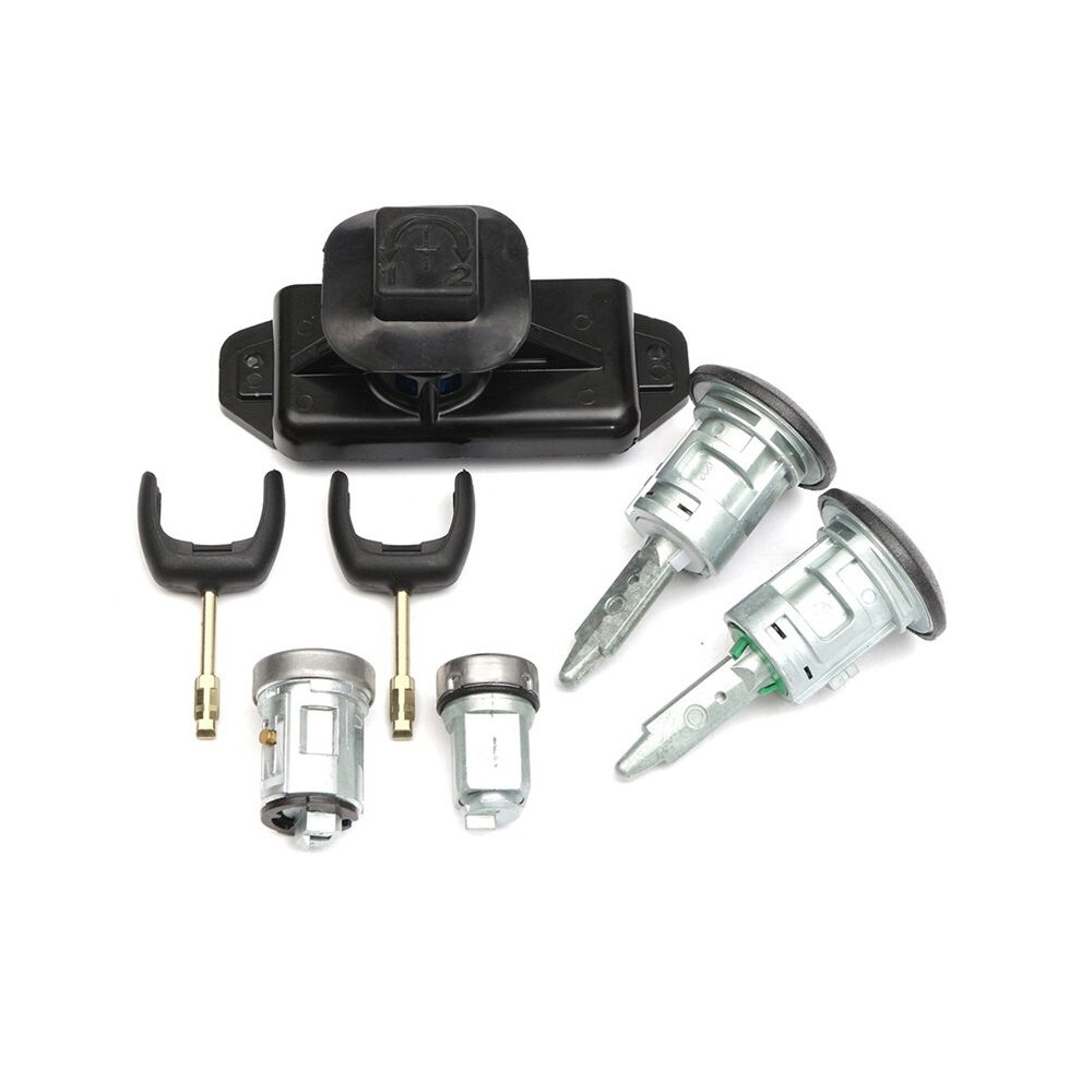 Complete Lock Set Door Lock Ignition Lock Cylinder Set 4874508 6C1av22050xb For Transit Mk7 2006-2011 6031090155046