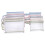 10 Pack Colored Double-Layer Mesh Zipper Pouch Bags, Building Block Sets Toy Storage & Organization 5Pcs A4+5Pcs A5 1
