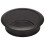 2 Pcs 50mm Diameter Desk Wire Cord Cable Grommets Hole Cover Black 1