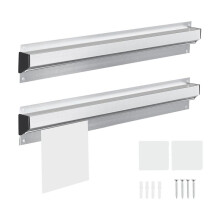Ticket Holder for Restaurant, Ticket Check Rack Restaurant Order Receipt Holder Ticket Rail Slide Ticket Rack 2 Pcs