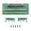 IDC40P 40Pin Connector Strip Breakout Board Terminal Block Plug PLC Interface with Bracket, for PLC, DIN Rail Mount 1