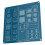 JT-6 SMD/SMT BGA Components Soldering Test Practice Board Disassembling and Assembling Welding Pad Practice 1