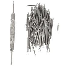 108 St 8-25 Mm Klockbandsrem i Rostfritt StåL Spring Bar Link Pins Remover New Silver