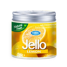 Car 220g Jello Perfume Air Freshener Car Balm Deodorizing Long-Lasting Fragrance Scent Car Aromatherapy LEMON