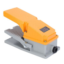 LT4 foot  aluminium case treadle pedal  for machine tool control silver contact