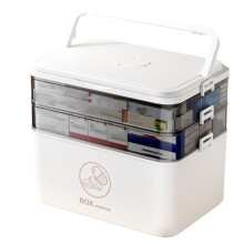 Medicine Storage Box Portable Medicine Box Portable Medicine Storage Box Multifunctional Storage Box for Home Travel