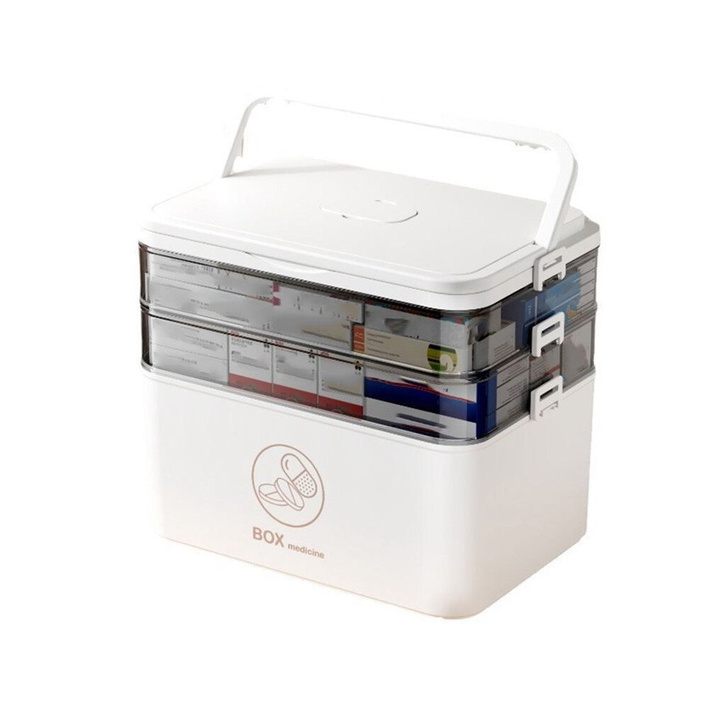Melitt Medicine Storage Box Portable Medicine Box Portable Medicine Storage Box Multifunctional Storage Box For Home Travel