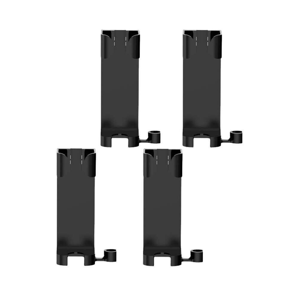 Tlily Black Curling Iron Storage Rack Bathroom Punch-Free Wall-Mounted Storage Rack Hair Dryer Storage Rack