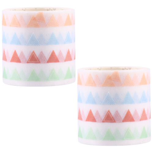 6Stk Washi Tape Coil Planer Haftnotizen Journal Sticker 1