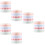 6Stk Washi Tape Coil Planer Haftnotizen Journal Sticker 7