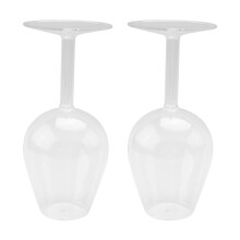 14Fl Oz Upside Down Cocktail Glass Upside Down Martini Glass Wine Glass Unique Fun Upside Down Wine Glass Inverted 2Pcs