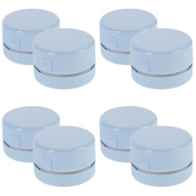 8Pièces Mini Aspirateur De Table Portatif ABS Bleu Ciel Silencieux
