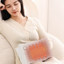 Rechargeable Hand Warmer Muff, 3-Speed Heating, Portable Electric Warmer for Outdoor Winter Use for Men and Women - White