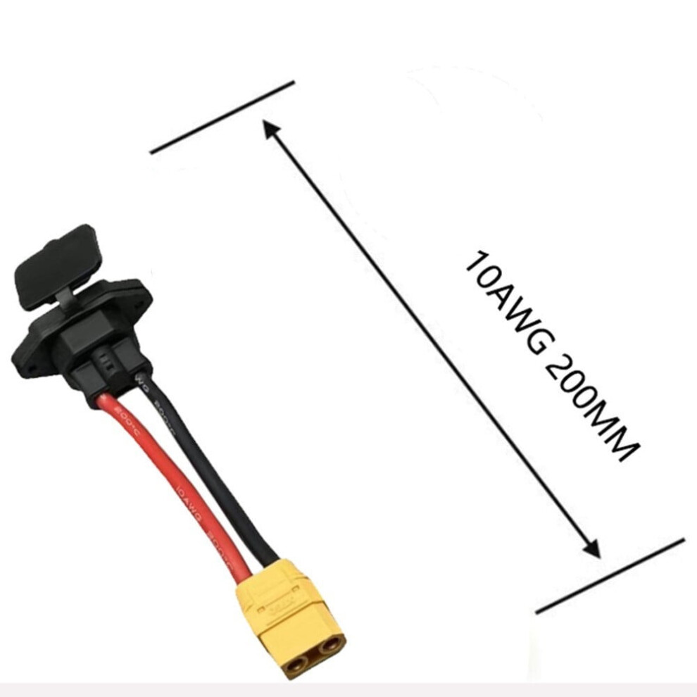 For Xt60/ For Xt90 Male&Female Connector To 3-Pin Power Socket Battery Connector 9425574666963