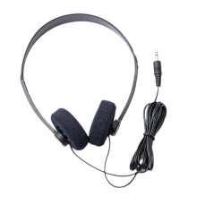 Casque audio filaire vintage classique des années 80, petit format, style rétro - B4G0By