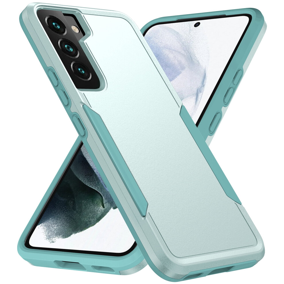 Military Grade Shockproof Case For Samsung Galaxy S23 Fe Â Dual-Layer, Wireless Charging & Magnetic, Thin Shell Green 9425574667489