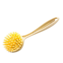 Houten kappersborstel en nekstofborstel voor het knippen en reinigen van haar – geschikt voor gebruik in de kapperszaak, salon en thuis.