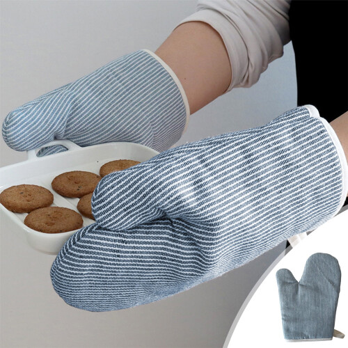 Heat Resistant Oven Mitts Non-Slip 2-Pack