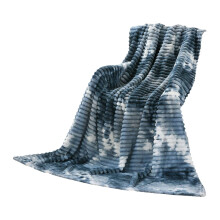 Oversized Blue Velvet Blanket – Thick, Super Soft Plush Velour Throw, Extra Large, Warm & Cozy for Bed, Couch, Bedroom, Living Room – All Season
