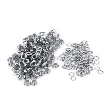 DIY Grommet Eyelets Kit Brass Metal Waterproof Rust Proof Anti Oxidation Thickened Self Backing For Leather Crafts Clothing Belts Shoes And Bags