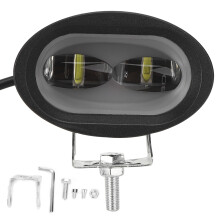 Industrial Led Work Light For Forklifts Blue Safety Spotlight With6D Lens And Aluminum Housing Water Dust Resistant Long Life Span Easy Installation