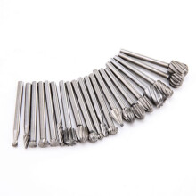 Carving Drill Bit Set with Adjustable Shank, High Speed Steel Burrs for Crafts and Home Repairs with Fine Manufacture Process