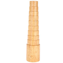 Adjustable Size Measurement And Jewelry Shaping Tools Set Includes Eco Wood Mandrel Rubber Hammer And Ring Sizer Gauge Professional Grade
