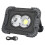 Emergency LED Floodlight Rechargeable Portable, Waterproof Spotlight with Dimmable3Modes and Heat Diffusing Body, Suitable for Camping Garage Auto 1