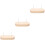 3Pièces Base De Présentation Bois Acier Pour Rangement 6