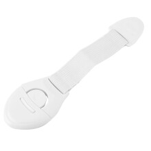 Nylon Straps Child Safety Cabinet Locks Adhesive Tape Multi Purpose No Drilling Baby Proofing Durable Plastic Environmentally Friendly Materials For