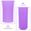 3Pièces Protections Micro Silicone Violet Pour Micro Sans Fil 5