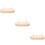 3Pièces Base De Présentation Bois Acier Pour Rangement 9