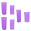 3Pièces Protections Micro Silicone Violet Pour Micro Sans Fil 8