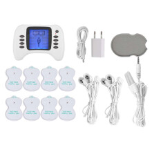 Foot Nerve Stimulator With Remote Control, EMS Foot Massager Circulation Machine Adjustable Intensity TENS Units Muscle Stimulator Non Invasive Pain