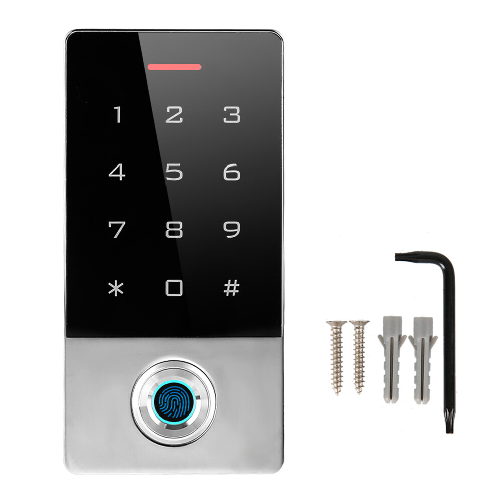 Zinc Alloy Metal Backlight Function Wireless Wifi Access Control System Fingerprint Biometrics Access Controller Standalone Reader Rfid Keypad 9448483293907