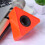 6Pièces Support Logo Micro ABS Orange, Station Triangle Pour Interview 11