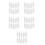 5Pièces Bouteilles Squeeze Ldpe Blanches Pour Stockage Projets DIY 5
