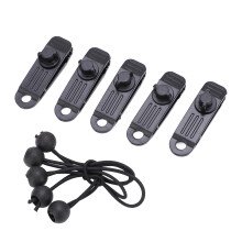 Zeilklemmen met duimschroefbevestiging, duurzame, lichtgewicht nylon plastic clips met draaibare bek, veilige bevestigingsoplossing voor tenten,