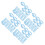 400Pièces Bracelets Identification Médicaux Jetables En PVC 5