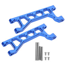 Nauwkeurig CNC-gefreesde draagarmen voor Traxxas 4WD, voor- en achterwielophanging, hoogwaardige materialen, geanodiseerd 6061-T6 aluminium, sterk en