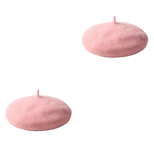 2Pièces Laine Rose Confortable Style 2