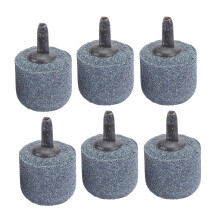 Fish Tank and Hydroponics Air Stone Cylinder Bubbler Dense Bubbles Increase Oxygen Solubility Diffuser, Reliable Material Easy to Use Reusable