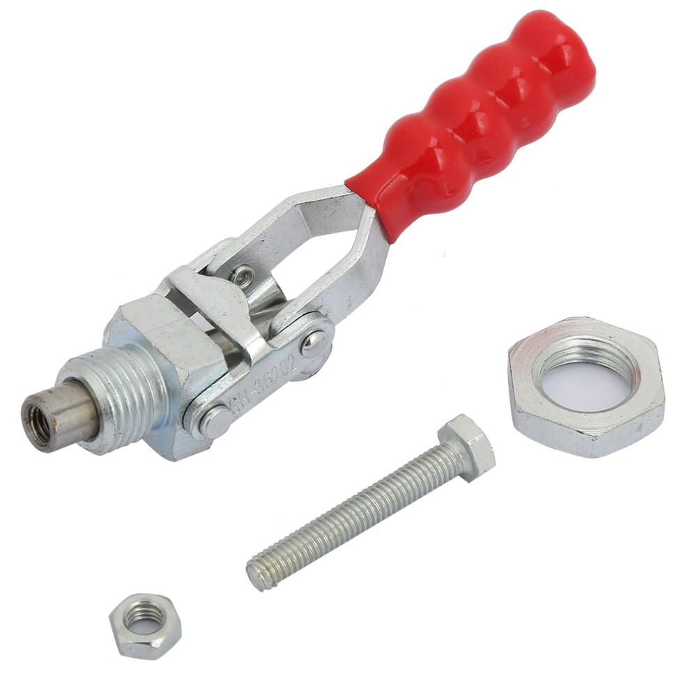 Ergonomic Handle Toggle Clamp Push Pull Type Quick Release Tool Stable Clamping Force Galvanized Iron Surface For Tool Fixtures 9014198410535