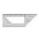Three Dimensional Marking Durable Construction Aluminum Saddle Layout Square45Degree Sides90Degree Sides Woodworking Measuring Tool Precise 1