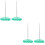 4Pièces Support Facture Vert Usage Restaurant 6